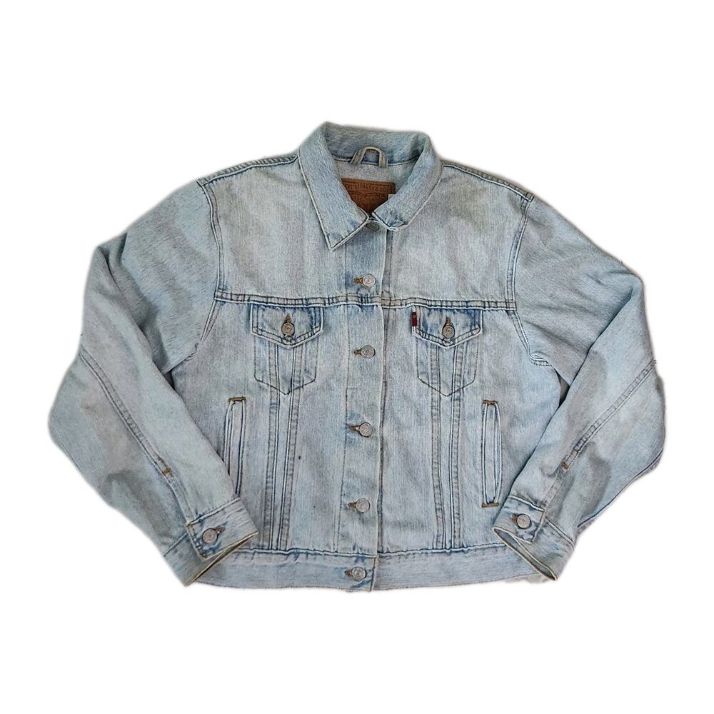 Levi's Vtg Y2K Women's Type 3 Trucker Denim Jacket USA Size M 77715-4889